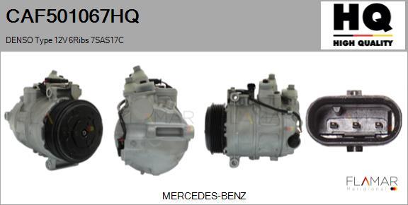 FLAMAR CAF501067HQ - Compresseur, climatisation droxauto.com