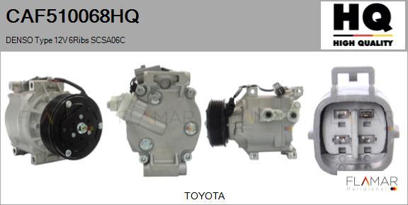 FLAMAR CAF510068HQ - Compresseur, climatisation droxauto.com