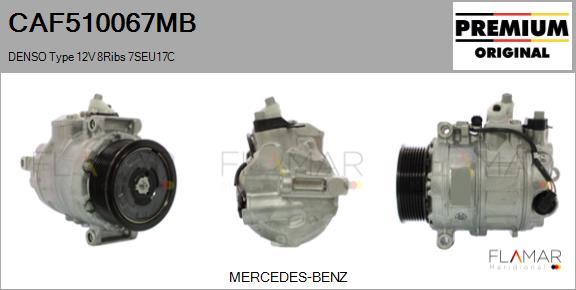 FLAMAR CAF510067MB - Compresseur, climatisation droxauto.com