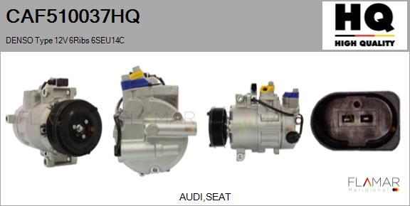 FLAMAR CAF510037HQ - Compresseur, climatisation droxauto.com