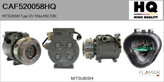 FLAMAR CAF520058HQ - Compresseur, climatisation droxauto.com