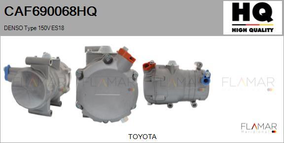 FLAMAR CAF690068HQ - Compresseur, climatisation droxauto.com
