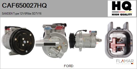 FLAMAR CAF650027HQ - Compresseur, climatisation droxauto.com