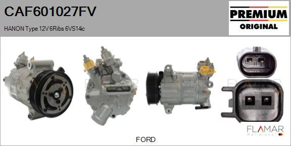 FLAMAR CAF601027FV - Compresseur, climatisation droxauto.com