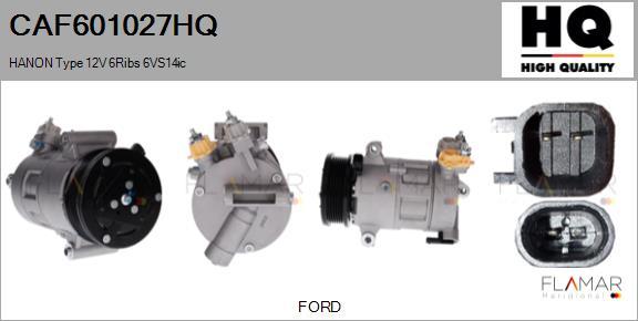 FLAMAR CAF601027HQ - Compresseur, climatisation droxauto.com