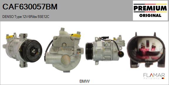 FLAMAR CAF630057BM - Compresseur, climatisation droxauto.com