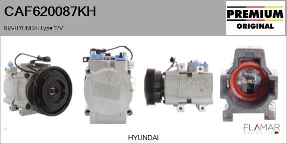 FLAMAR CAF620087KH - Compresseur, climatisation droxauto.com