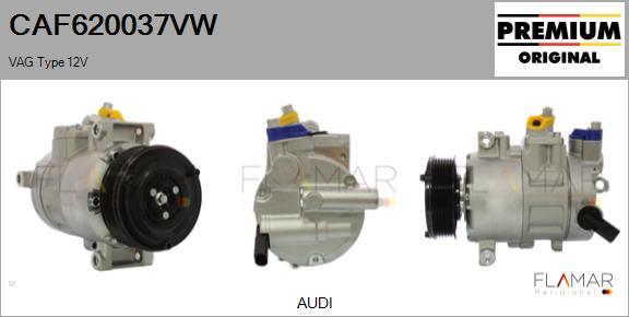 FLAMAR CAF620037VW - Compresseur, climatisation droxauto.com