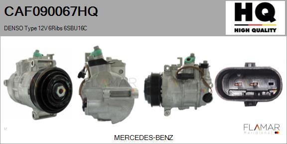 FLAMAR CAF090067HQ - Compresseur, climatisation droxauto.com