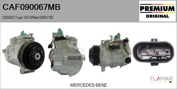 FLAMAR CAF090067MB - Compresseur, climatisation droxauto.com