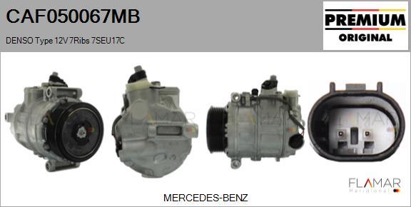 FLAMAR CAF050067MB - Compresseur, climatisation droxauto.com