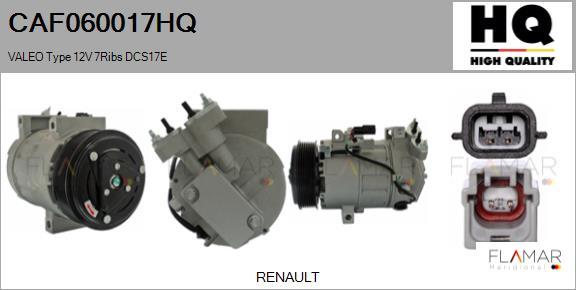 FLAMAR CAF060017HQ - Compresseur, climatisation droxauto.com
