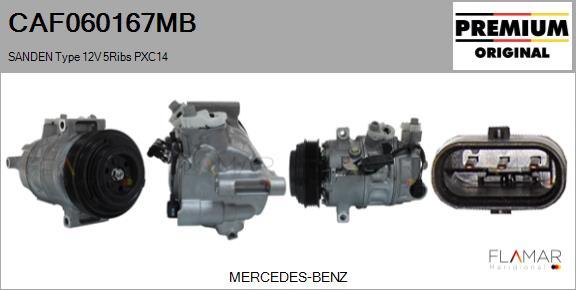 FLAMAR CAF060167MB - Compresseur, climatisation droxauto.com