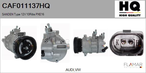 FLAMAR CAF011137HQ - Compresseur, climatisation droxauto.com