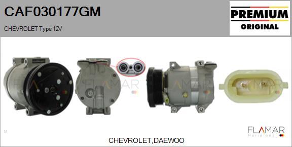 FLAMAR CAF030177GM - Compresseur, climatisation droxauto.com