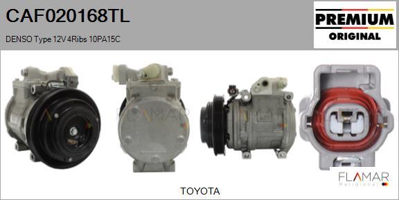 FLAMAR CAF020168TL - Compresseur, climatisation droxauto.com