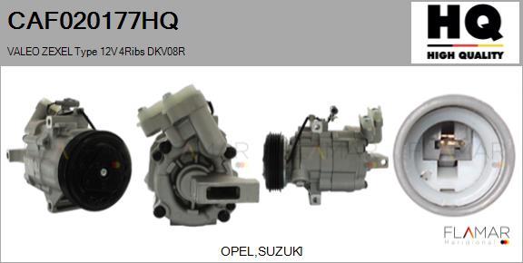 FLAMAR CAF020177HQ - Compresseur, climatisation droxauto.com