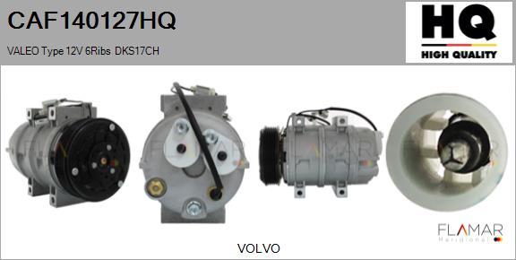 FLAMAR CAF140127HQ - Compresseur, climatisation droxauto.com