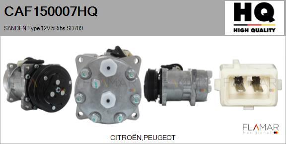 FLAMAR CAF150007HQ - Compresseur, climatisation droxauto.com
