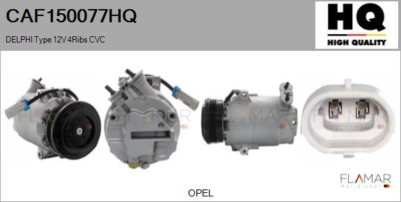 FLAMAR CAF150077HQ - Compresseur, climatisation droxauto.com