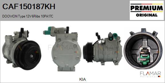 FLAMAR CAF150187KH - Compresseur, climatisation droxauto.com