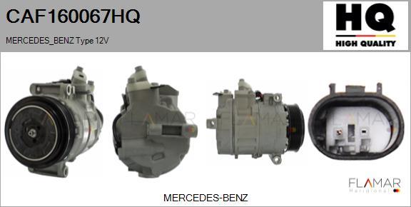 FLAMAR CAF160067HQ - Compresseur, climatisation droxauto.com