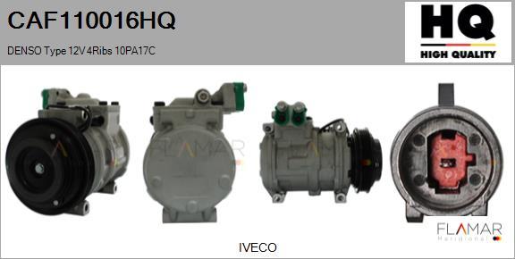 FLAMAR CAF110016HQ - Compresseur, climatisation droxauto.com