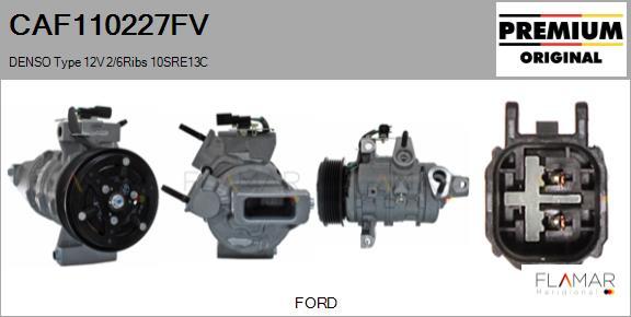 FLAMAR CAF110227FV - Compresseur, climatisation droxauto.com