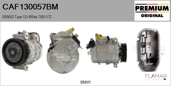 FLAMAR CAF130057BM - Compresseur, climatisation droxauto.com