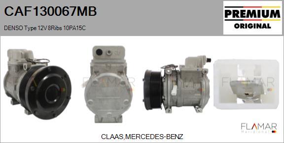 FLAMAR CAF130067MB - Compresseur, climatisation droxauto.com