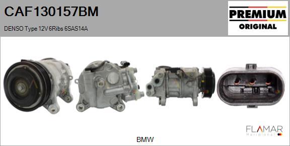 FLAMAR CAF130157BM - Compresseur, climatisation droxauto.com