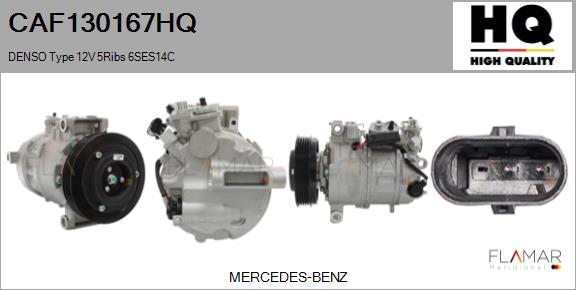 FLAMAR CAF130167HQ - Compresseur, climatisation droxauto.com