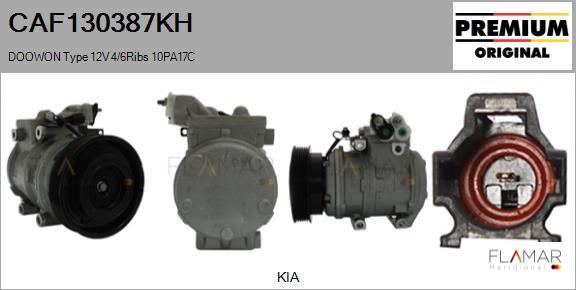 FLAMAR CAF130387KH - Compresseur, climatisation droxauto.com