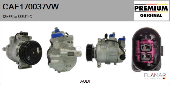 FLAMAR CAF170037VW - Compresseur, climatisation droxauto.com