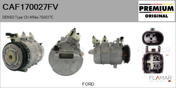 FLAMAR CAF170027FV - Compresseur, climatisation droxauto.com