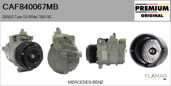 FLAMAR CAF840067MB - Compresseur, climatisation droxauto.com