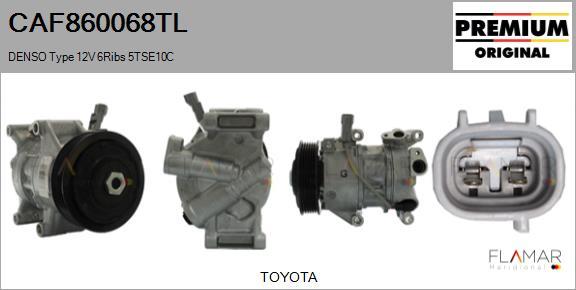 FLAMAR CAF860068TL - Compresseur, climatisation droxauto.com