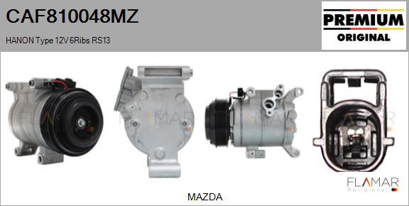 FLAMAR CAF810048MZ - Compresseur, climatisation droxauto.com