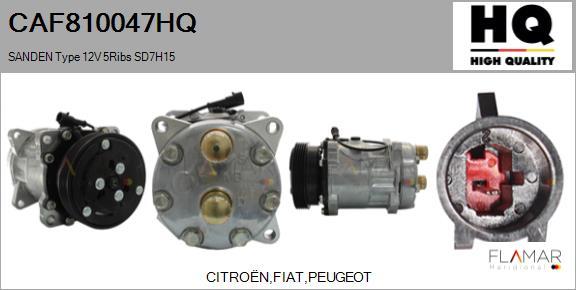FLAMAR CAF810047HQ - Compresseur, climatisation droxauto.com