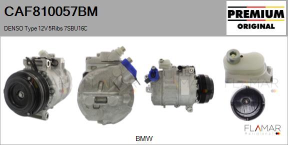 FLAMAR CAF810057BM - Compresseur, climatisation droxauto.com