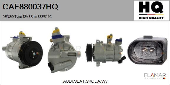 FLAMAR CAF880037HQ - Compresseur, climatisation droxauto.com