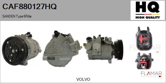 FLAMAR CAF880127HQ - Compresseur, climatisation droxauto.com