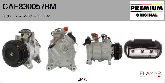 FLAMAR CAF830057BM - Compresseur, climatisation droxauto.com