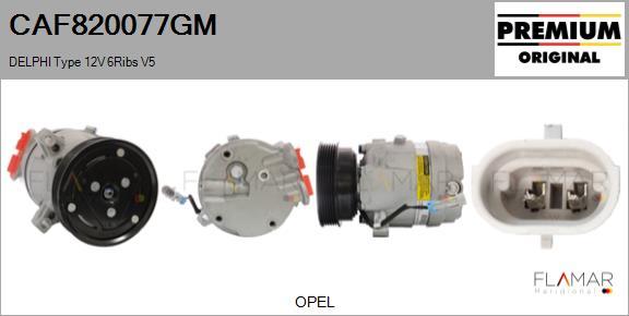 FLAMAR CAF820077GM - Compresseur, climatisation droxauto.com