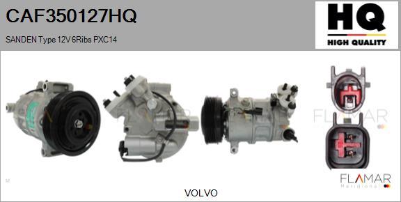 FLAMAR CAF350127HQ - Compresseur, climatisation droxauto.com