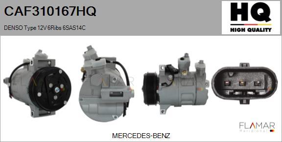 FLAMAR CAF310167HQ - Compresseur, climatisation droxauto.com