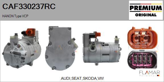 FLAMAR CAF330237RC - Compresseur, climatisation droxauto.com