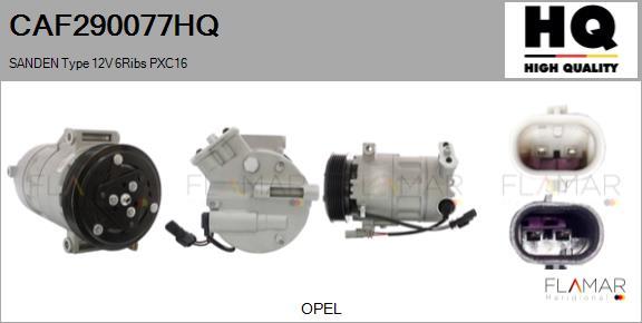 FLAMAR CAF290077HQ - Compresseur, climatisation droxauto.com