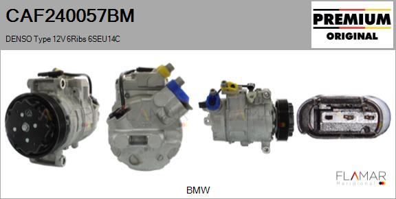 FLAMAR CAF240057BM - Compresseur, climatisation droxauto.com