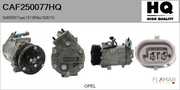 FLAMAR CAF250077HQ - Compresseur, climatisation droxauto.com